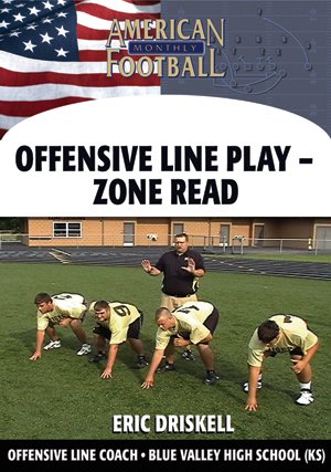Inside Zone Read - O-Line Play for the Pistol & Off-Set Gun by Eric Driskell