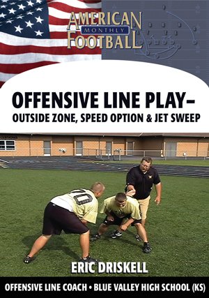 Outside Zone, Speed Option & Jet Sweep - O-Line Play for the Pistol & Offset Gun by Eric Driskell