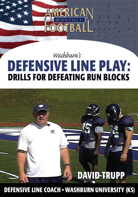 Washburn's Defensive Line Play - Drills for Defeating Run Blocks by David Trupp