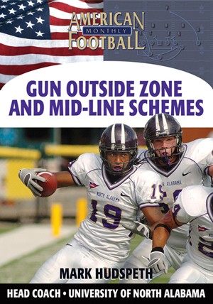 Gun Outside Zone and Mid-line Schemes by Mark Hudspeth