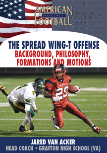 The Spread Wing-T Offense Series - Background, Philosophy, Formations and Motions by Jared Van Acker
