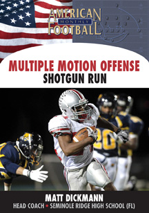 Multiple Motion Offense - The Shotgun Run Game by Matt Dickmann