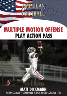 Multiple Motion Offense - The Play-Action Passing Game by Matt Dickmann