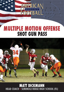 Multiple Motion Offense - The Shotgun Passing Game by Matt Dickmann