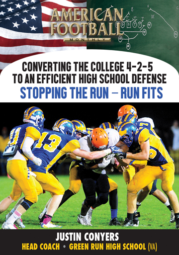 Converting the College 4-2-5 to an Efficient High School Defense - Stopping the Run by Justin Conyers