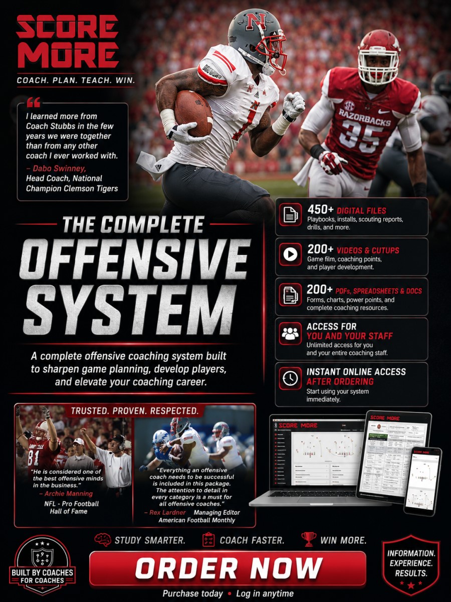 SCORE MORE: The Complete Offensive System by Charlie Stubbs